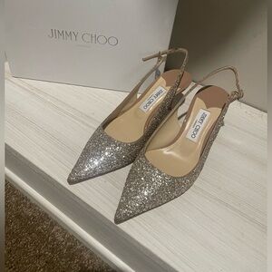 Jimmy Choo glitter heals